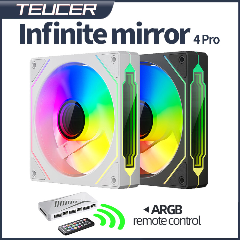 Case Fan Controller - Teucer Infinite Mirror 4Pro 120 mm