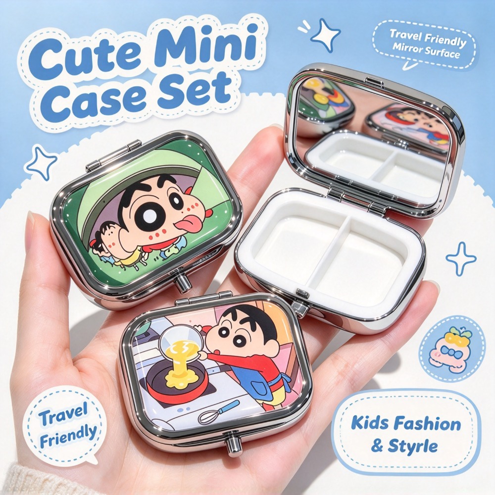 Case Fans - Crayon Shin-chan Mini versiegelte Metalldose, feuchtigkeitsbeständige