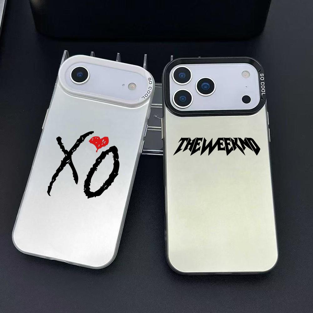 Matte Pc Case - Rapper-Sänger The Weeknd Handyhülle für iPhone